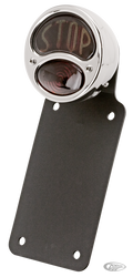 NSC 28 taillight w/lic plate shock mount For Harley-Davidson