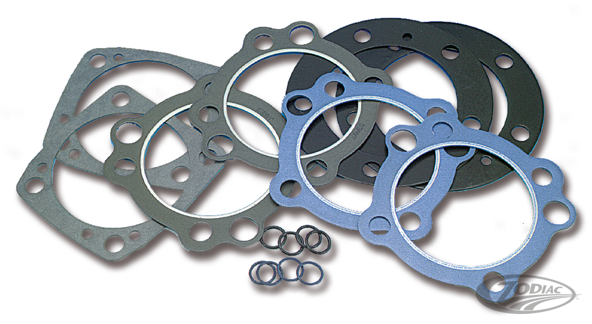 Head gasket kit Teflon 3-5/8" bore For Harley-Davidson