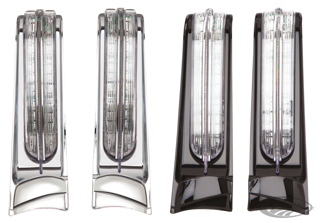 Saddlebag Accent Light Chrome FLH/T14-UP For Harley-Davidson