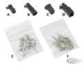 AMP 040 Series 2-Wire Plug Housing OEM72 For Harley-Davidson