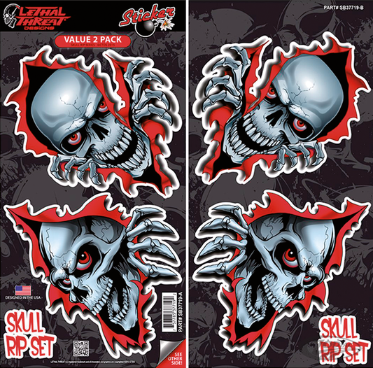 SKULL RIP SERIES STICKER BOMB For Harley-Davidson