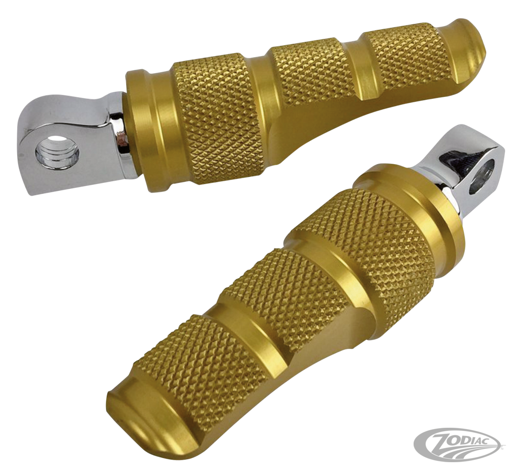 Knee Dragger pegs - Gold For Harley-Davidson