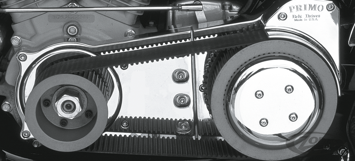 Primo Brute V w/2-pc motorplate ST90-99 For Harley-Davidson