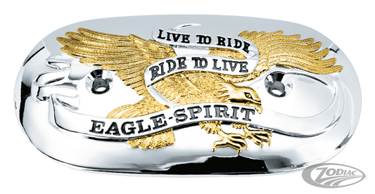 GZP Airclnr insert Eagle Spirit GO/CH For Harley-Davidson