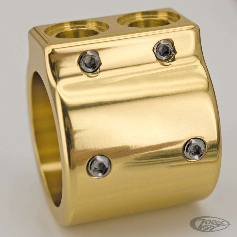 GZP Prime bronzed custom dual switch kit For Harley-Davidson