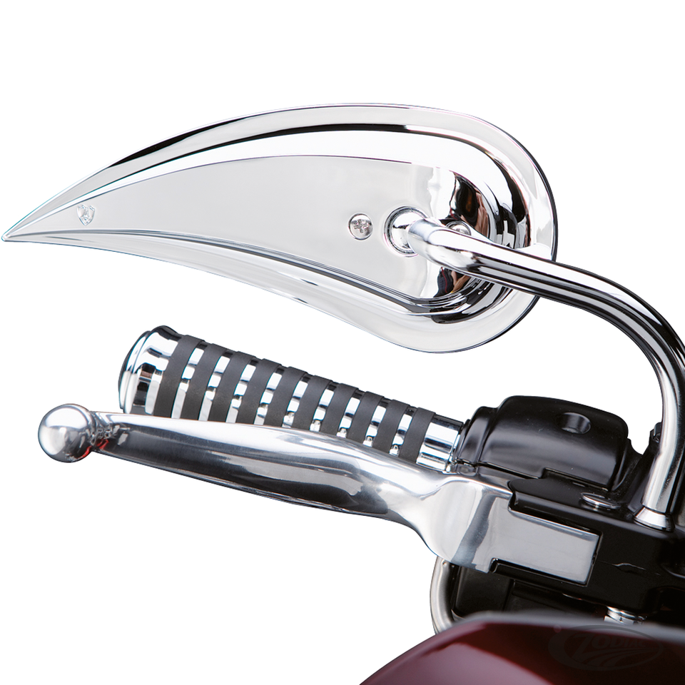 RAD-III TEARDROP MIRROR, RIGHT (HD ONLY) For Harley-Davidson