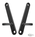 Blk Pilgrim E-marked LED front turn indi For Harley-Davidson