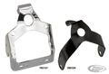Blk bracket headlight Springer 36-44 For Harley-Davidson