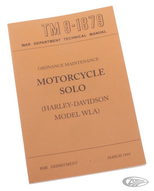 Service manual WLA(/WLC) For Harley-Davidson