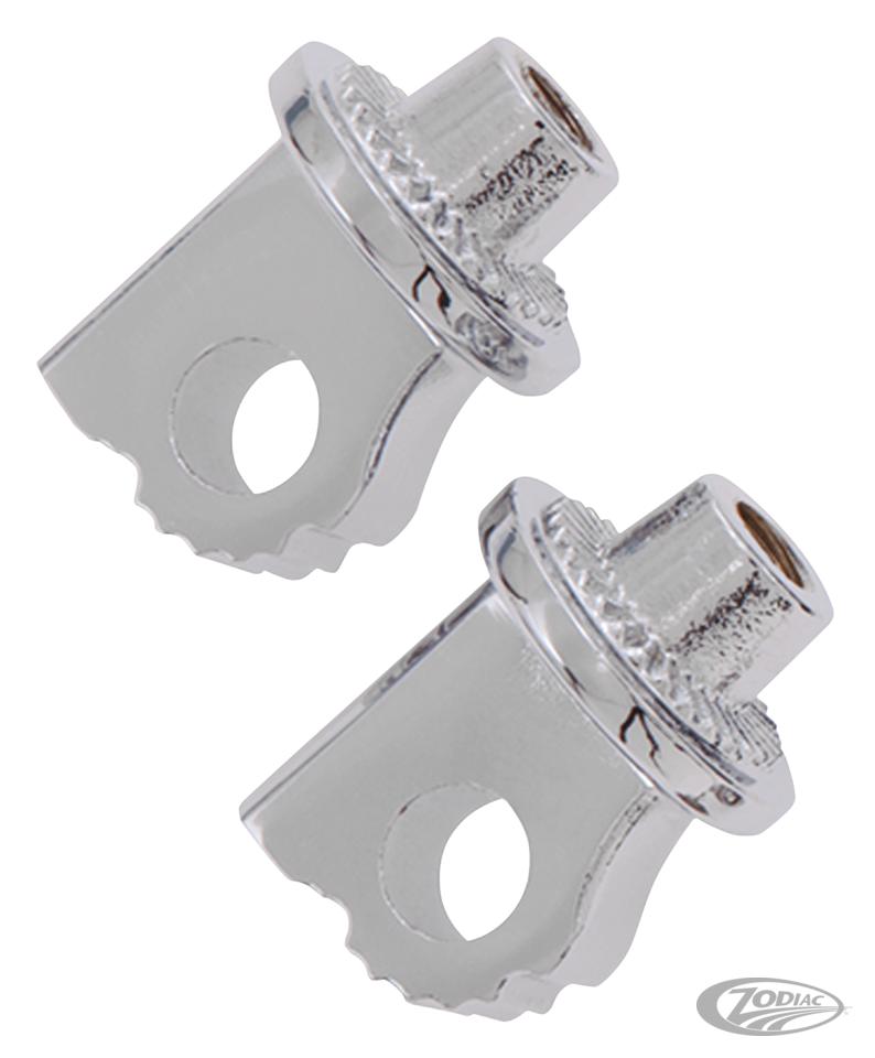 RAIL  FOOTPEGS CHR W/MOUNT female clevis For Harley-Davidson