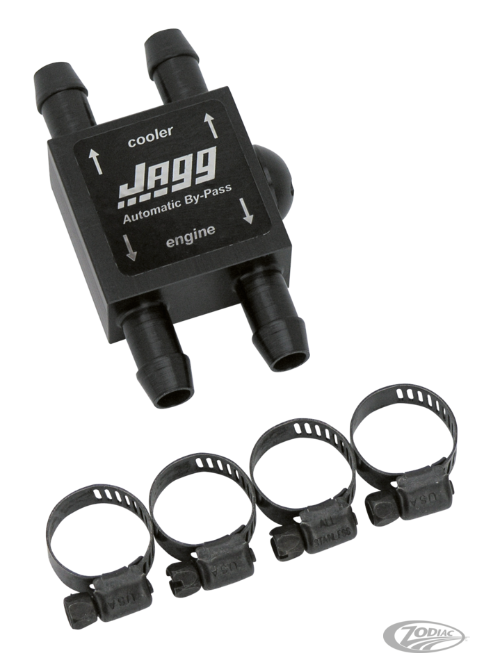 Jagg Oil-Cooler Automatic By-Pass Valve For Harley-Davidson