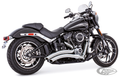 Sharp curved radius ST18-up Chr/Chr For Harley-Davidson