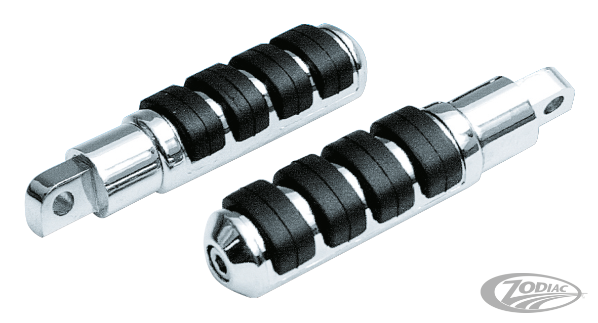 GZP ISO pegs small male 1" extended For Harley-Davidson