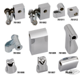 Chrome headlamp mount block FLST86-96 For Harley-Davidson