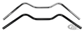 7/8"Handlebar Classic Racer BLK no dimpl For Harley-Davidson