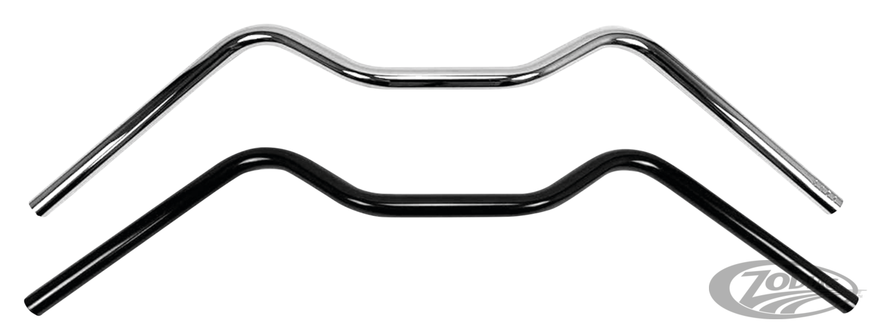7/8"Handlebar Classic Racer BLK no dimpl For Harley-Davidson