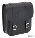 Texas Leather square Softail swingarmbag For Harley-Davidson