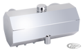 GZP Octagonal chromed oil tank center fi For Harley-Davidson