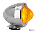 GZP Bullet light with EU short stud ambe For Harley-Davidson