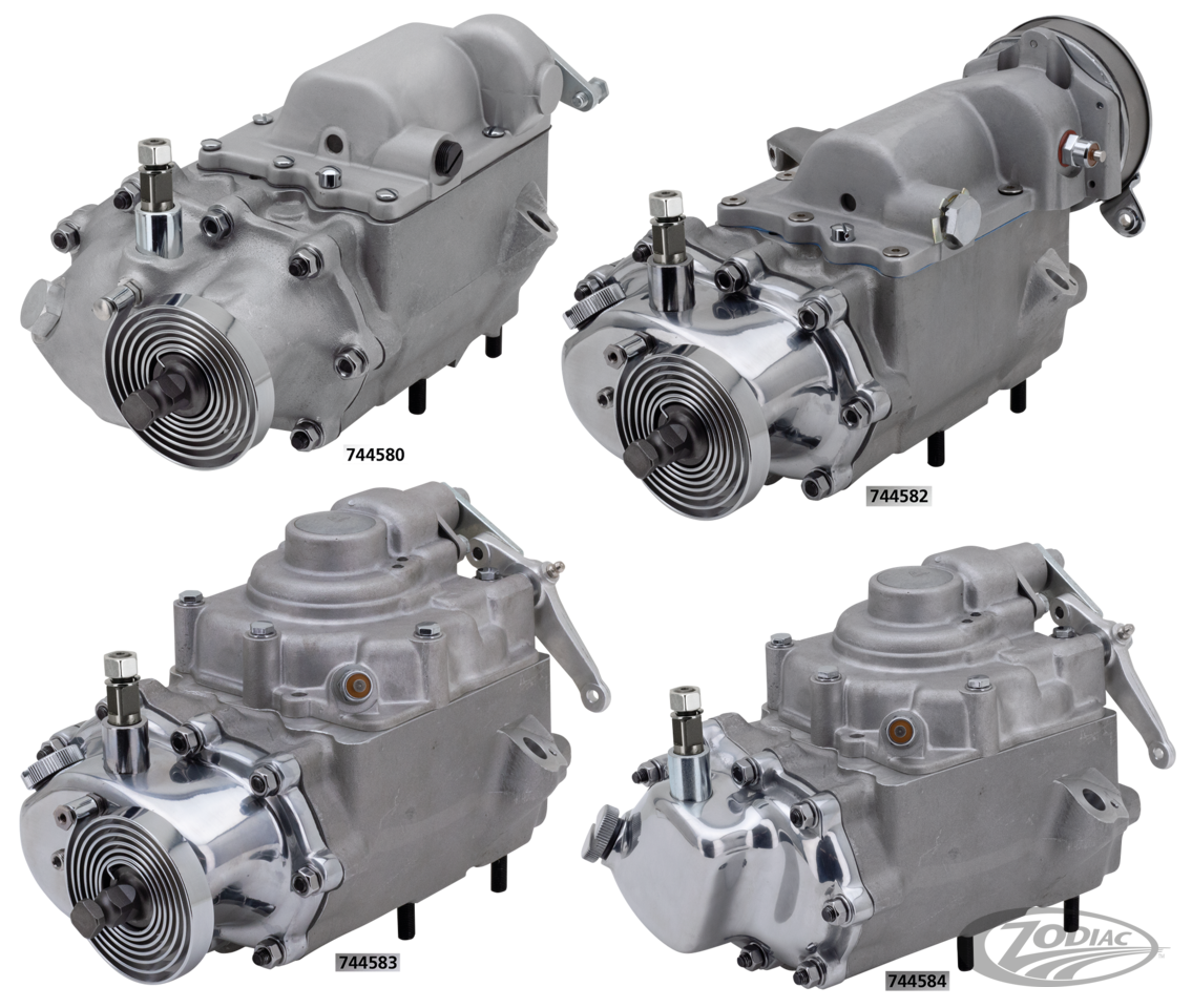 Tranny BT65-69 1st2.60 footshift GZP grs For Harley-Davidson