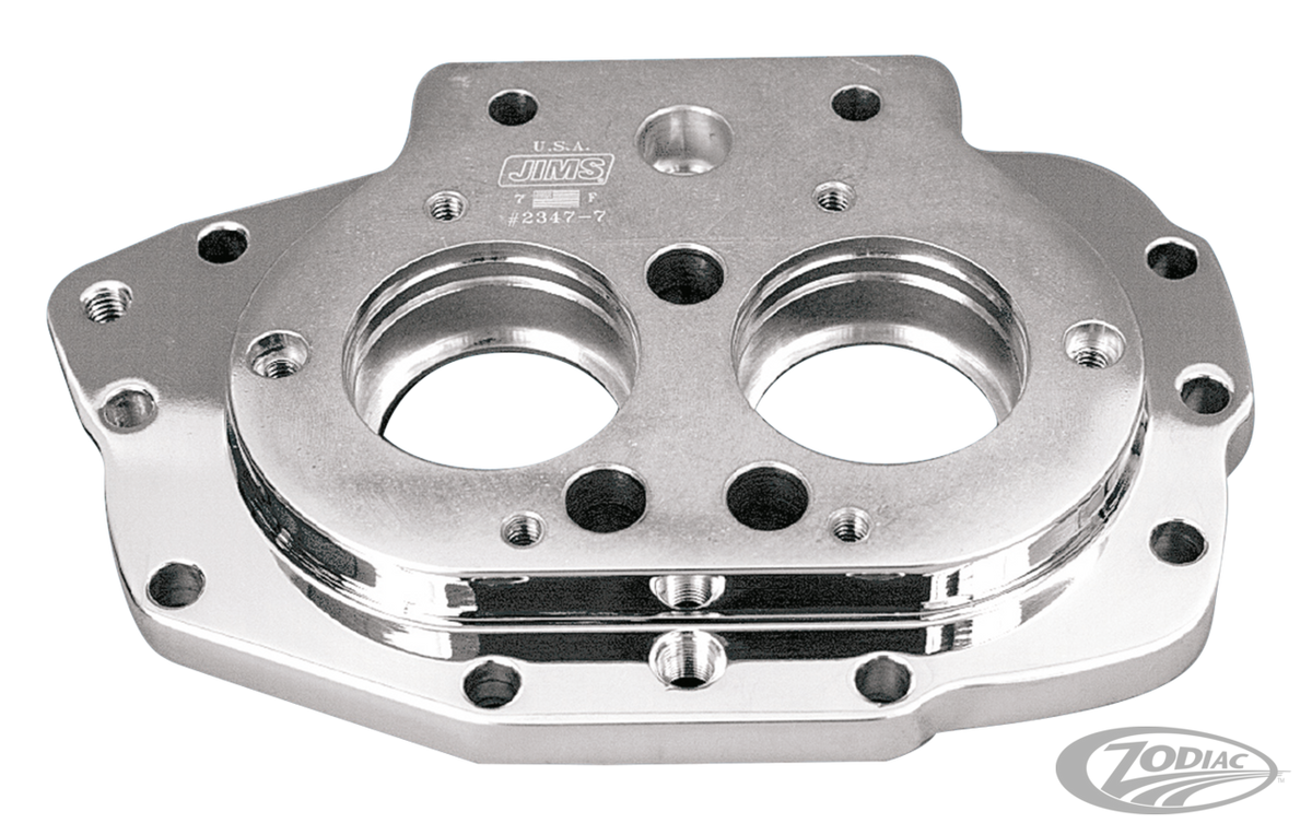 Jims Billet Chrome trap door BT80-93 For Harley-Davidson