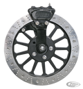 Harrison pulley brake 70Tx20mm black For Harley-Davidson