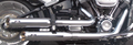 MCJ CHR Royal 2-2 mufflers Softail18-20 For Harley-Davidson