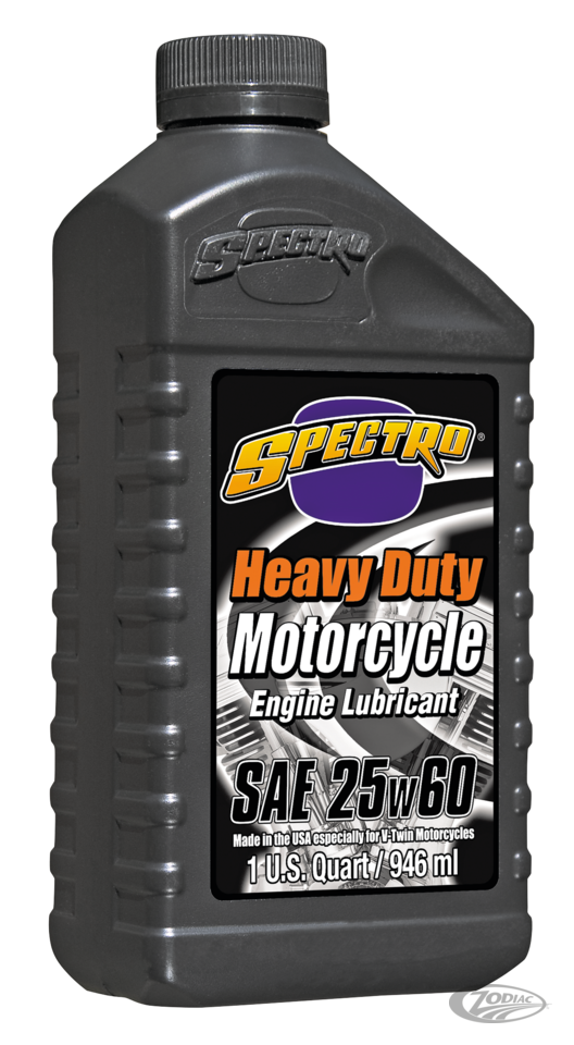 EACH SPECTRO Heavy Duty 25W60 Oil .946L For Harley-Davidson