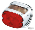 GZP Taillight H-D style 55-72 chrome For Harley-Davidson