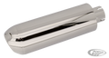 Oval muffler Stainless steel 1-3/4" I.D. For Harley-Davidson