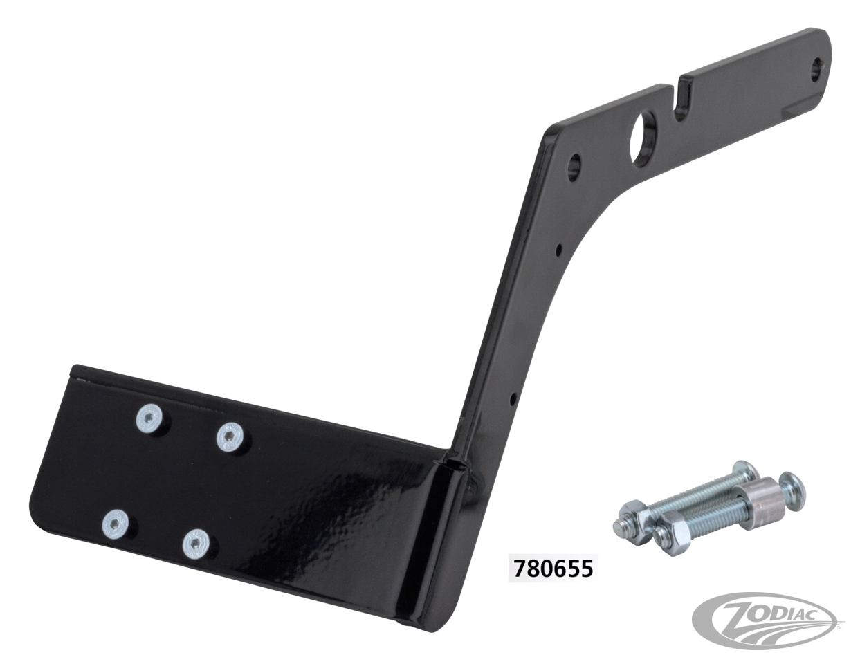 Blk Bracket only sidemount XL04-UP For Harley-Davidson