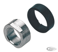 Pinion shaft nut L/H thread BT55-90 For Harley-Davidson
