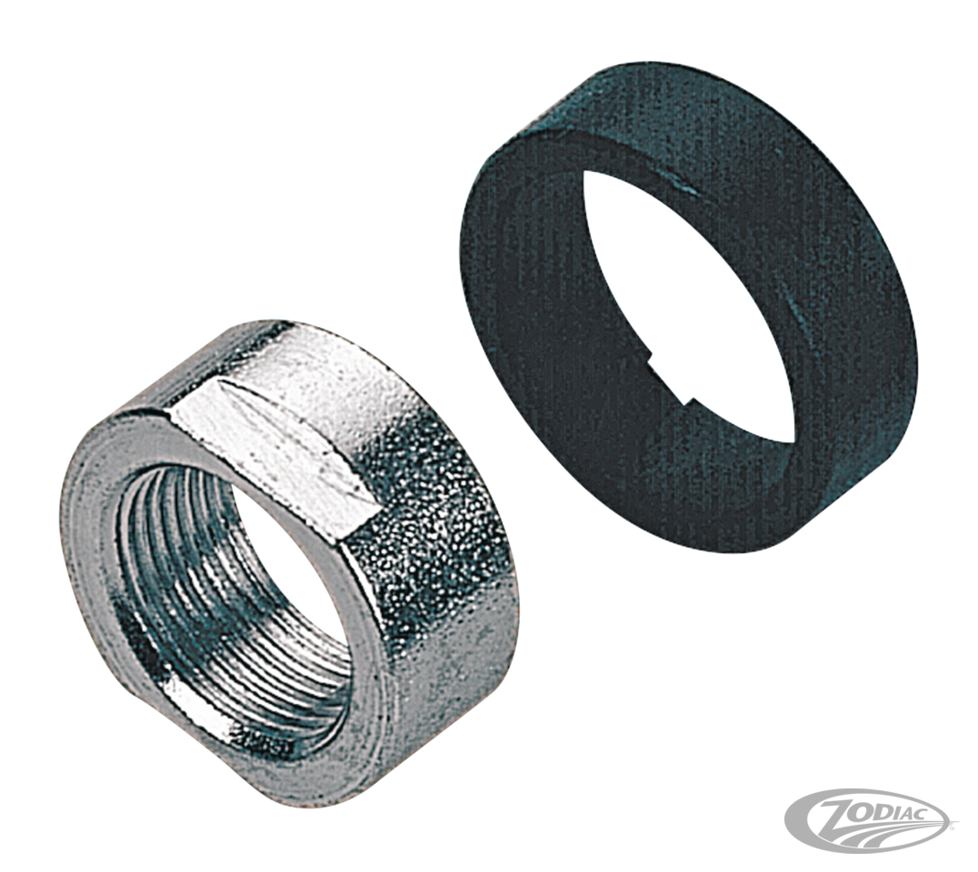 Pinion shaft nut L/H thread BT55-90 For Harley-Davidson