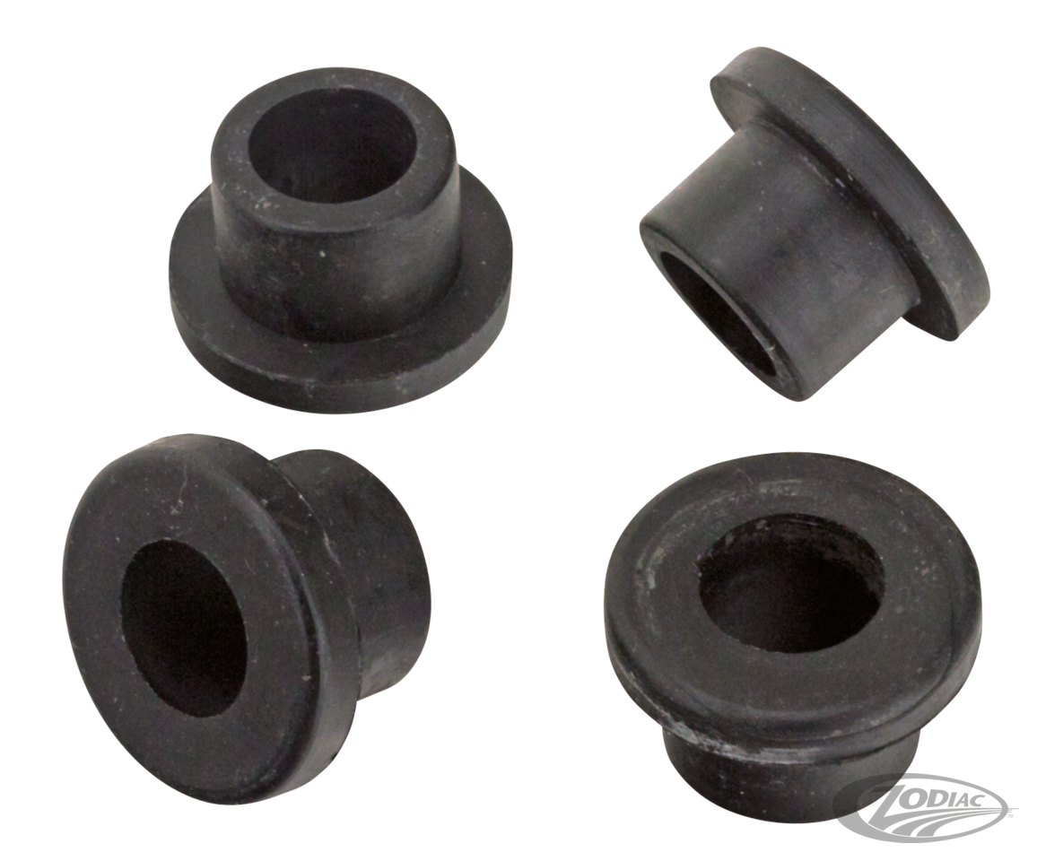 GZP Black handlebar bushing kit FLT84-UP For Harley-Davidson