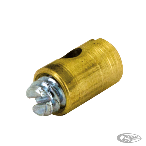 10Pck Barnett cable clamp 3/16" throttle For Harley-Davidson