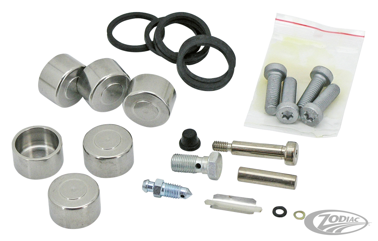 Repair kit for Beringer 6-piston Aerotec For Harley-Davidson