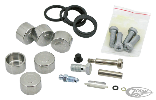 Repair kit for Beringer 6-piston Aerotec For Harley-Davidson