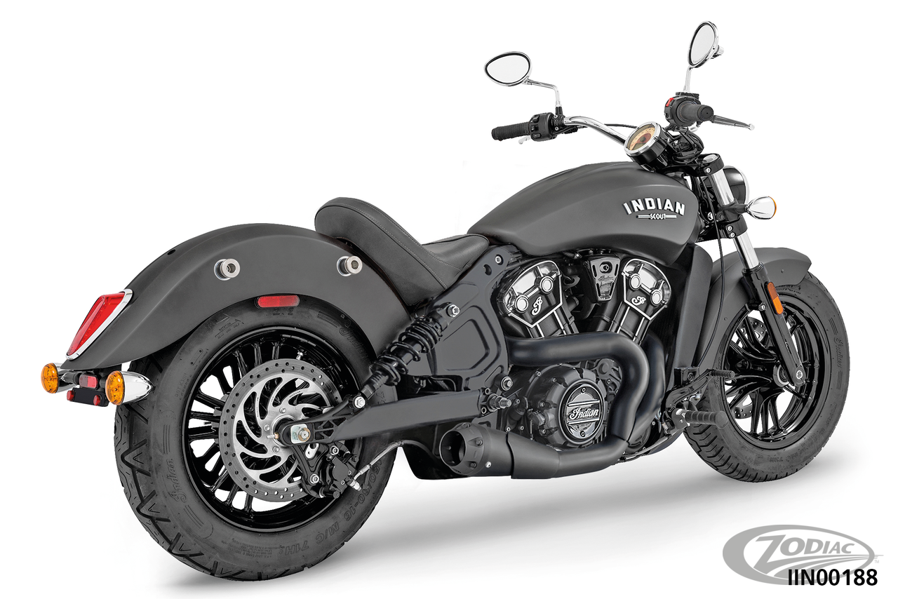 US OUTLAW LOW 2-1 PITCH BLK SCOUT14-UP For Harley-Davidson