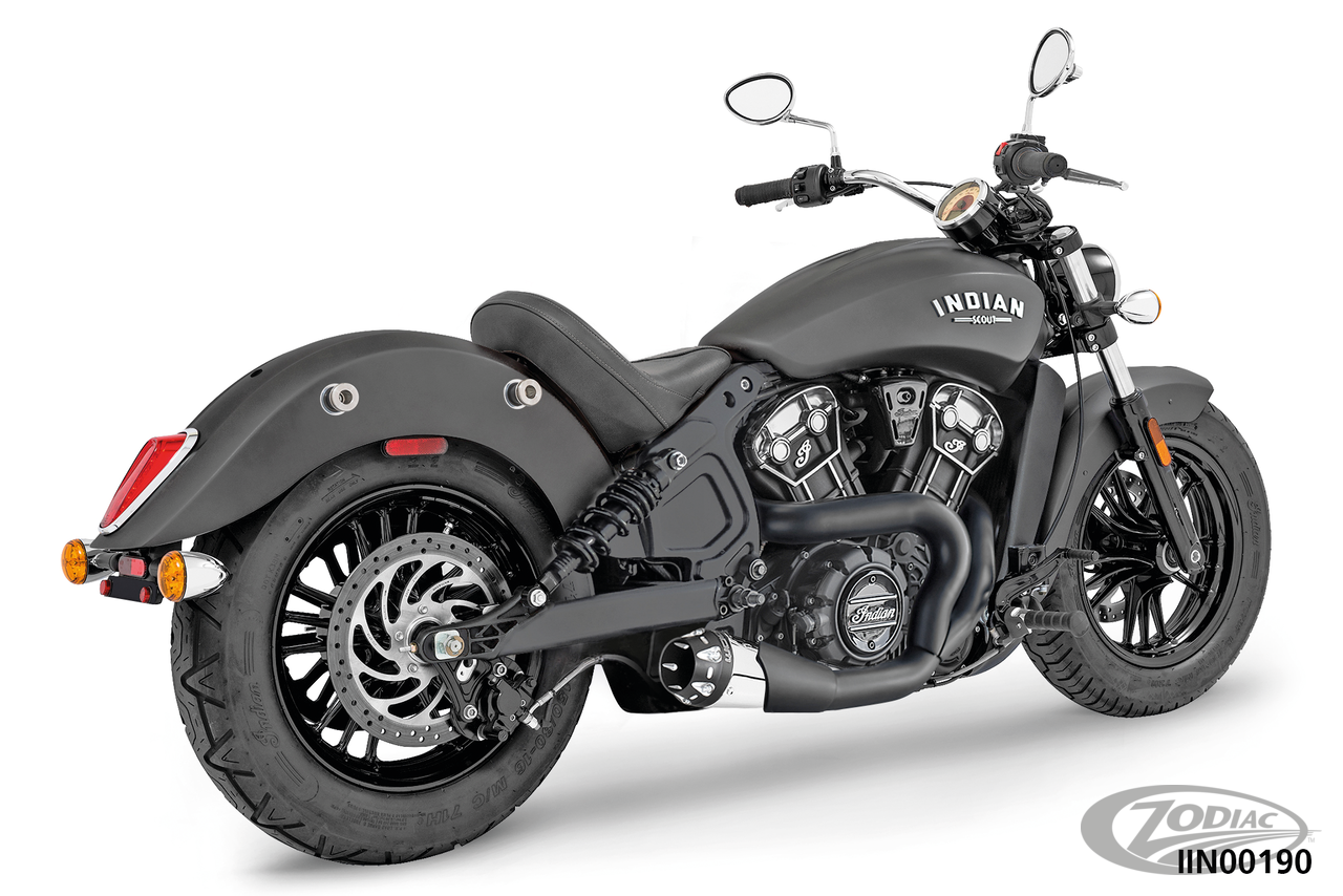 US OUTLAW LOW 2-1 COMBO BLK SCOUT14-UP For Harley-Davidson