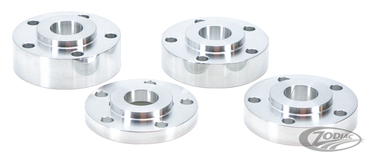 GZP Pol. 1/2" hub spacer 00-up, 7/16" ho For Harley-Davidson