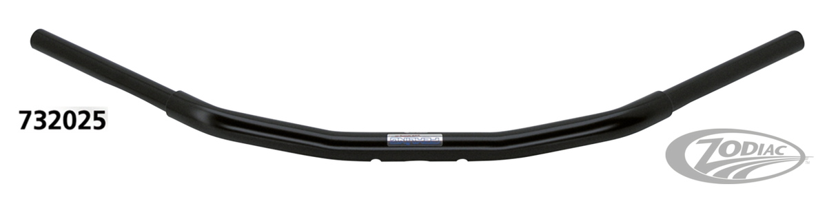 TBW Flyerbar 1-1/4" 87cm  3 hole Chrome For Harley-Davidson