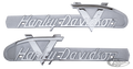 GHDP Fat Bob tank adapters for zpn768960 For Harley-Davidson