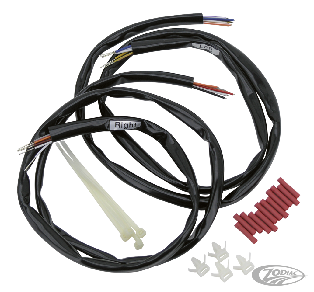 GZP Extended 48" h/bar wiring kit 96-06 For Harley-Davidson