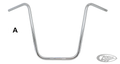 Apehanger "Near Space" up to 82 For Harley-Davidson