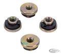 4pck Seat rear fender nut insert 1/4"-20 For Harley-Davidson