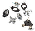 GZP Universal leather saddlebag lock kit For Harley-Davidson