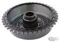 Shell and Sprocket rear WL Black For Harley-Davidson