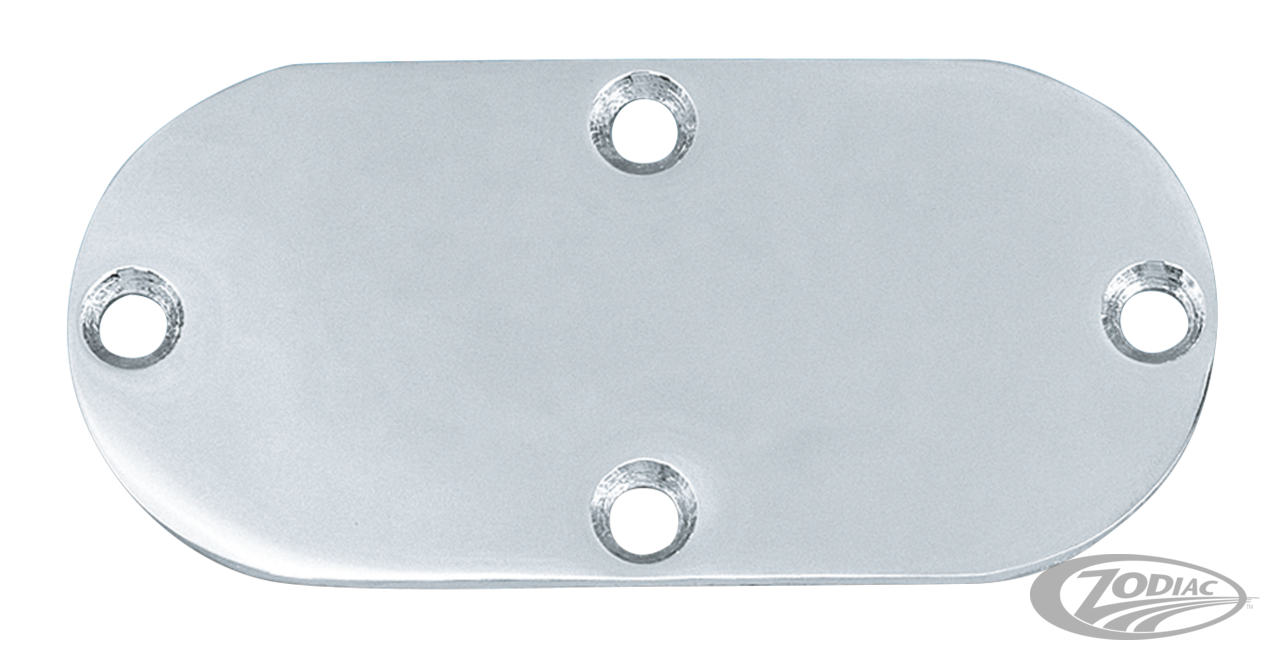 GZP Primary inspection plate FL chrome For Harley-Davidson