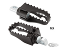 Burly Drvr MX footpegs  ME Softail 18-UP For Harley-Davidson