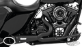 Freedom 2in1 turnout FLH/T95-16 Blk/Blk For Harley-Davidson